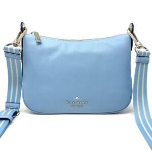 Kate Spade Rosie Small Crossbody Purse Celeste Blue Leather wkr00630